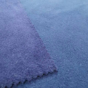 High Quality 100% Polyester Imitation lamb Wool Composite Polar Fleece Fabric Fake Faux Fur Fabric