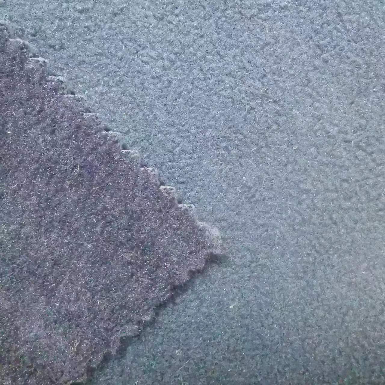 High Quality 100% Polyester Imitation lamb Wool Composite Polar Fleece Fabric Fake Faux Fur Fabric