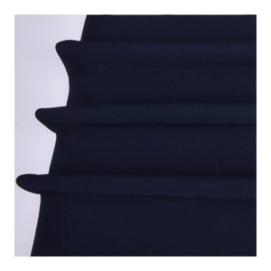 high twist polyester spandex ottoman interlock Wrinkle fabric,100%POLYESTER,for women dress