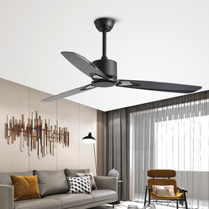 52 inch ceiling fan with light kit with remote control 3-blades ABS fan light