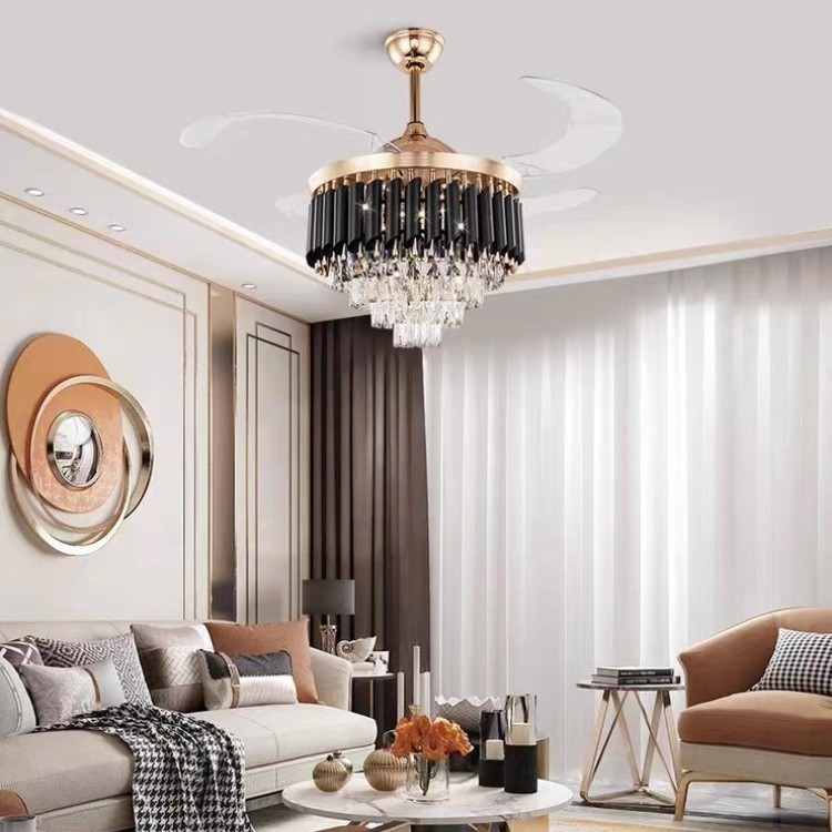 Luxury chandelier LED Ceiling Fan 42 