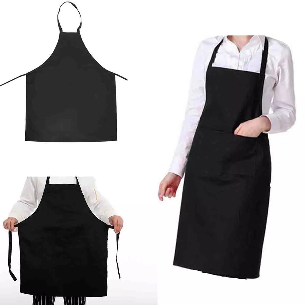 Customized Logo Black Cotton Welding Apron