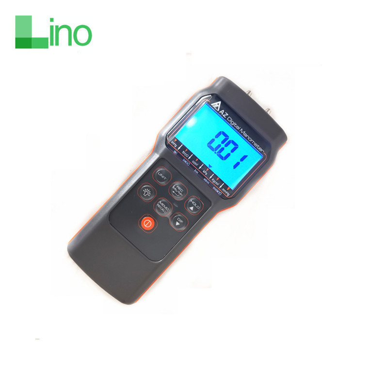 Lino AZ82152 Digital Differential  manometer Pressure Meter Tester