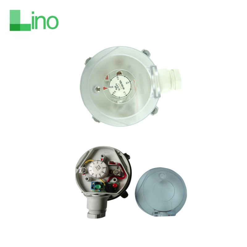 LINO LNS-107 low cost water air differential pressure switch for HVAC application