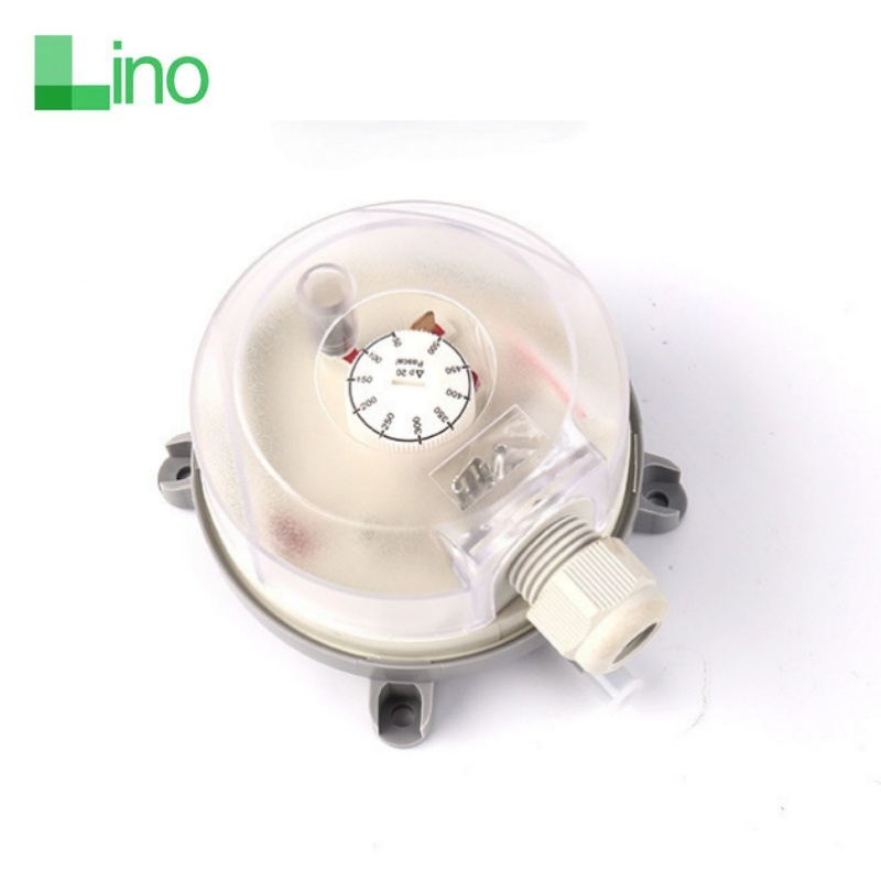 LINO LNS-107 low cost water air differential pressure switch for HVAC application