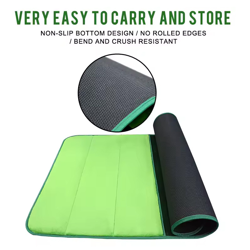 Portable Swing Detection Hitting Mat Velvet Golf Chipping Mat Factory Price Golf Training Mat