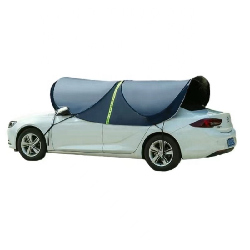 Wholesale  Black Blue  Foldable Rainproof Automatic Car Outdoor Umbrella Sunshades  Car Umbrella For  Sun Protection