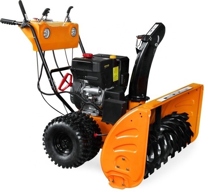 13hp snow blower/roller snow blower gasoline equipped with high-power engine/Snow removal machine