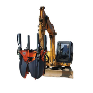 Hydraulic  tree replanting machine /tree spade/tree transplanter