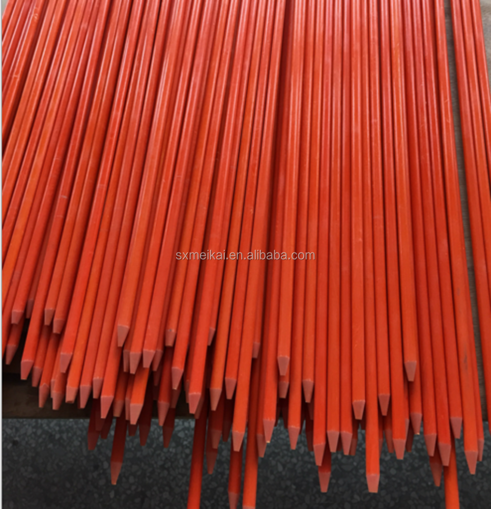 High Strength Fiberglass Snow marker/ Driveway Marker fiberglass stake fiberglass pole