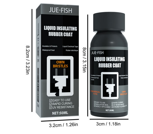 Jue -Fish High temperature flame retardant rubber insulation fire resistant waterproof liquid insulation adhesive glue