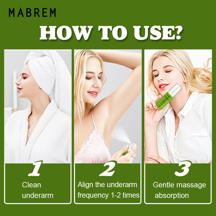 MABREM Body Odor Sweat Deodorant Spray Lasting Body Underarm Feet Sweating Deodorizer Eliminate Bad Smell Antiperspirants Unisex