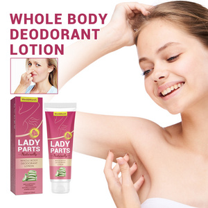 Hot Selling High Quality Vegan West&Month 120ml Fast Acting Mild Formula Body Deodorant Lotion