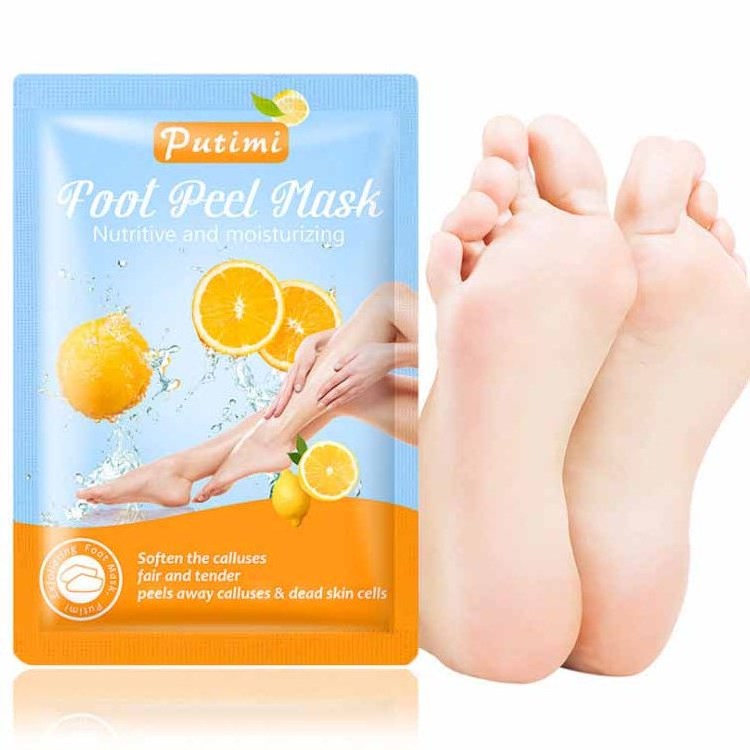 Hot Selling feet treatment sock peeling footmask sheet exfoliating peel care foot mask