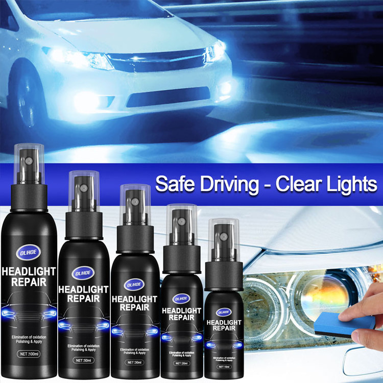 New 30ml Car Headlight Repair Coating Solution Repair Kit Anti Oxidation Anti-scratch Rearview Coating Polishing Liquid Agent