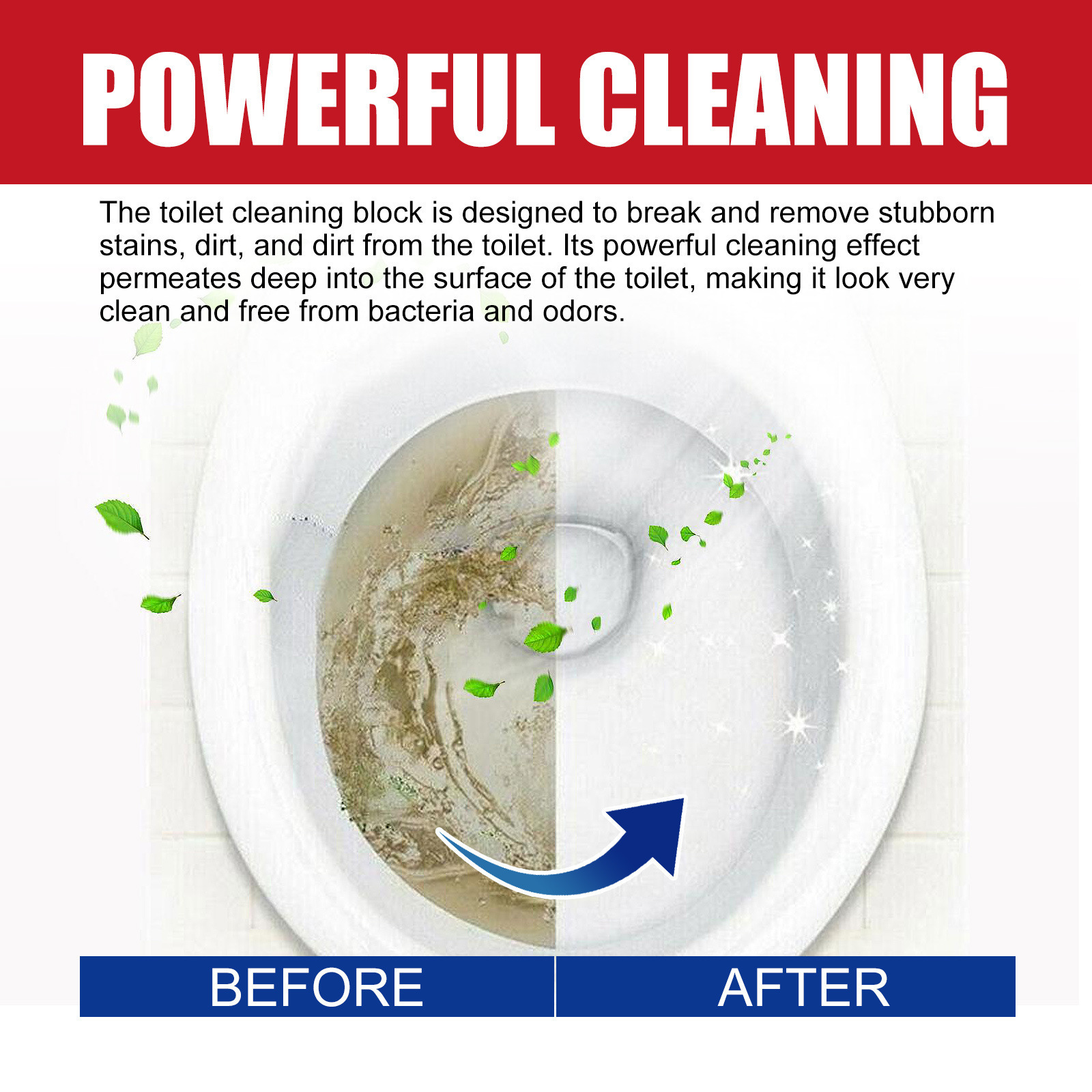 Wholesale Jaysuing Lemon Scent Toilet Bowl Cleaner Tablet Descaling Deodorization For Bathroom Household Long Lasting Scent