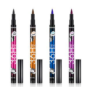 Hot Selling 36H Waterproof Eyeliner Pencil Liquid Makeup Beauty Cosmetics 4 Colors Liquid Eyeliner