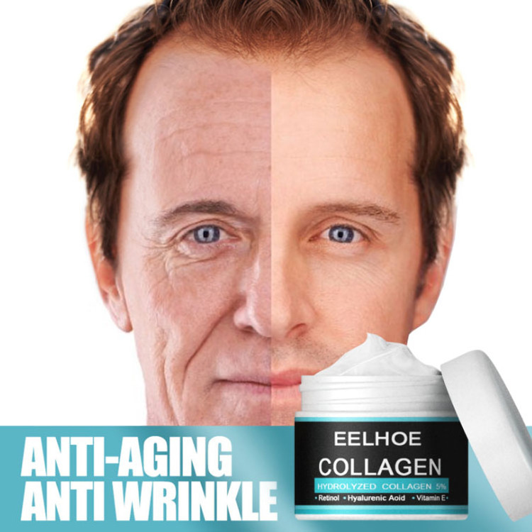 EELHOE Men Anti-Aging Face Cream Remove Wrinkles Fine Lines Deep Moisturizing SKin Tightening Lifting Facial Cream Skin Care