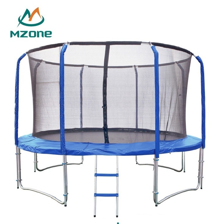 Mzone 1.8m 1.83m 2.44m 3m 3.05m 3.6m 3.66m 3.96m 4m 4.27m 4.3m 4.57m 4.88m 5m Jumping Outdoor Big Round Trampoline With Net