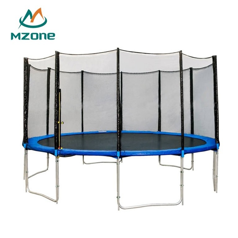 Mzone factory direct 12 feet 366 cm wholesale professional basketball outdoor trampoline with net