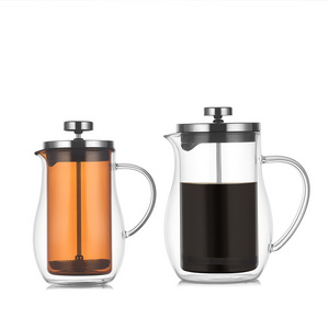 Double-layer French press other coffee makers portable coffee makers appliance household filter sharing pot