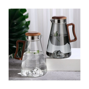 Boiling water kettle pta type hot water kettle glass high temperature resistant cold bubble juice water tea cup set