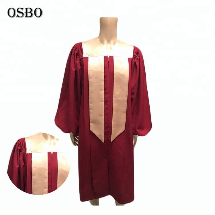 Hot Sell Cheap Modern Church Suits Unisex Custom Clergy Robes Wholesale Church Cassock