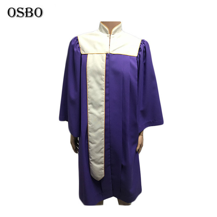 Cheap Men'S Pulpit Clergy Robe Clergy Church Choir Robe wholesale