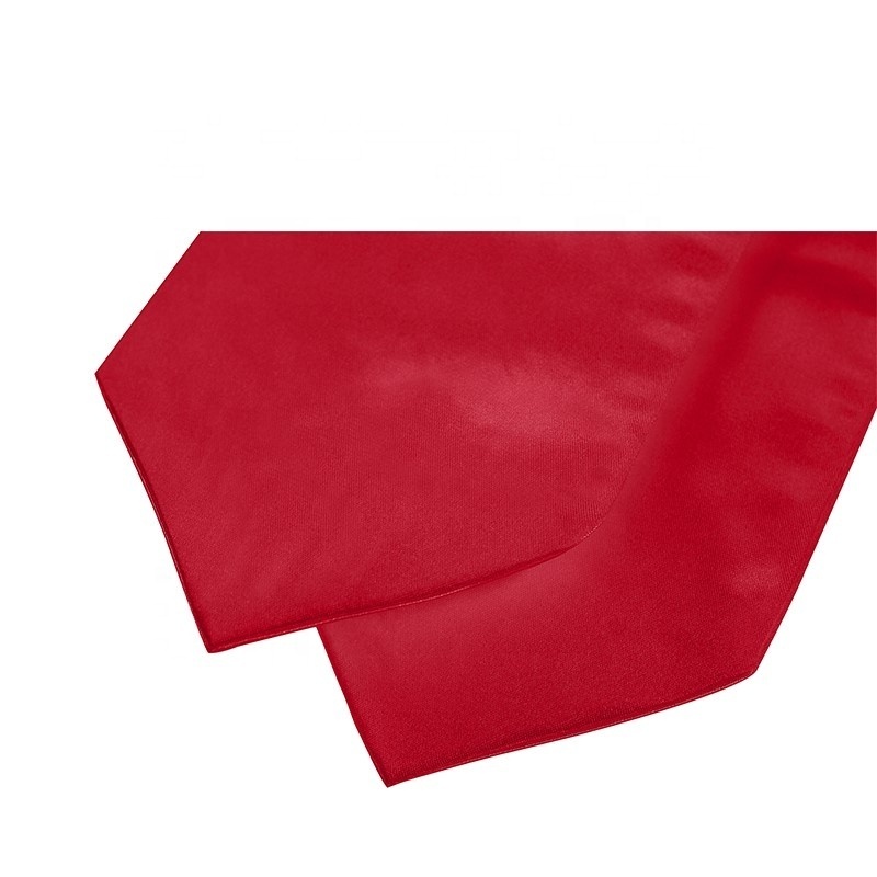 Hot Sell  Red  Plain  Graduation Stole  and graduation sash