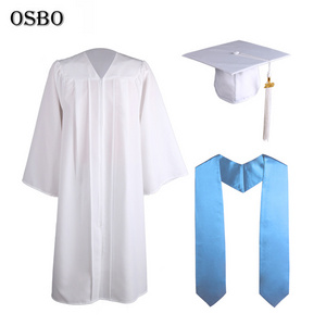 OEM Produce Royal Blue School Uniform /Academic Gown/ Graduation Gown / Robe