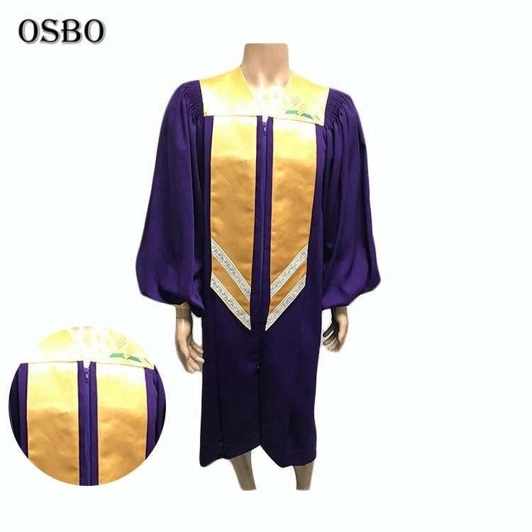 Hot Sell Cheap Modern Church Suits Unisex Custom Clergy Robes Wholesale Church Cassock