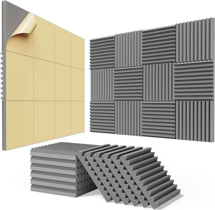 Wholesale Soundproof Panel Soundproof Foam Board Noise Cancelling Wall Panels Self-Adhesive Acoustic Foam for Recording Studio