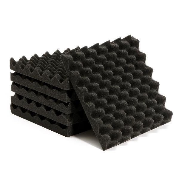 Egg Soundproof Foam Board Fireproof Self-Adhesive Noise Cancelling Wall Panel Sound Insulation Foam Panel Acoustic Foam