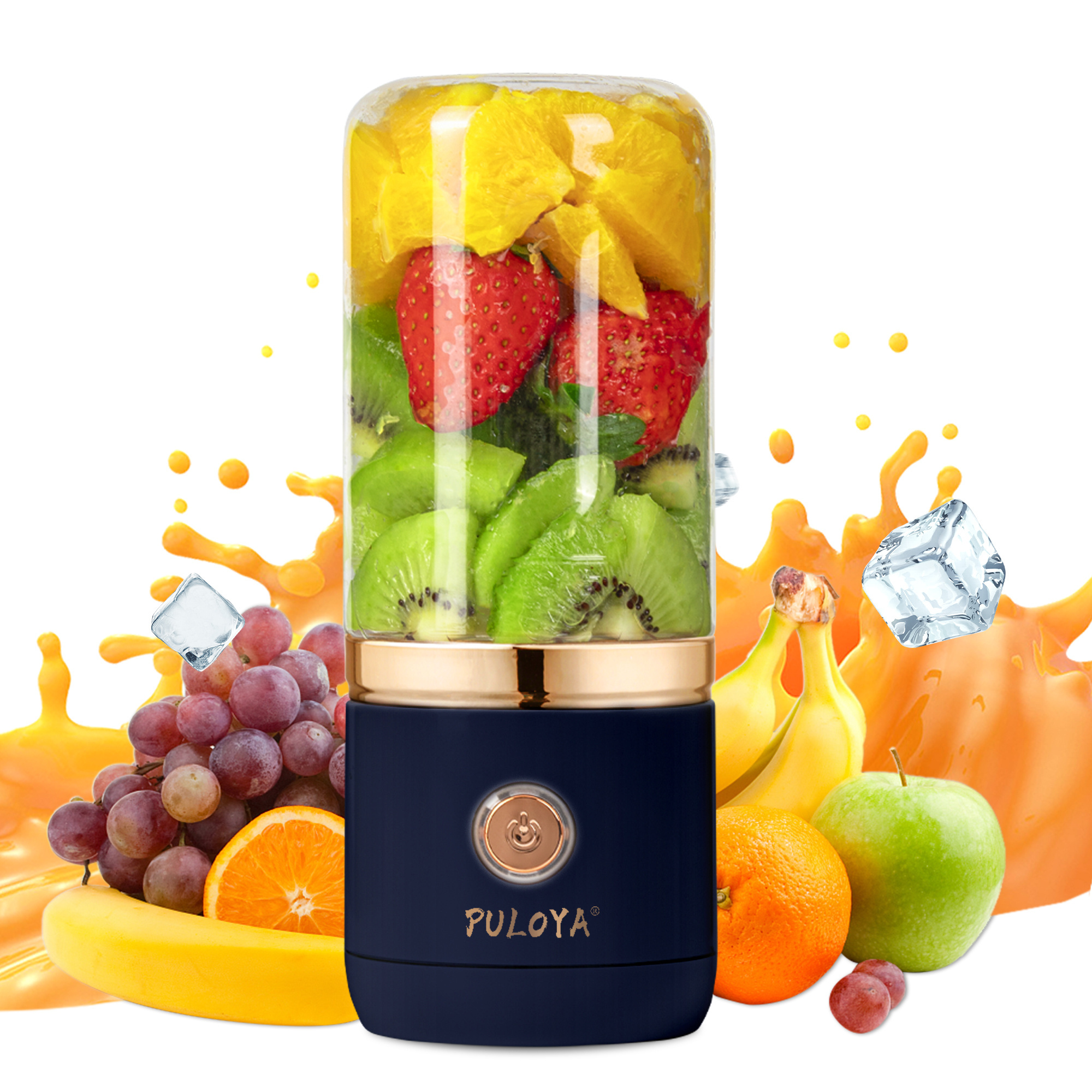 Kitchen Machines Juicer Machine Electric Household Juice Maker Wireless Rechargeable Usb Mini Hand Portable Fruit Blender