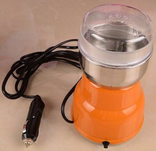 New Design Electric Portable Mini Battery Manual Coffee Grinder With Cigar Lighter In Car Grinder Grinding Machine