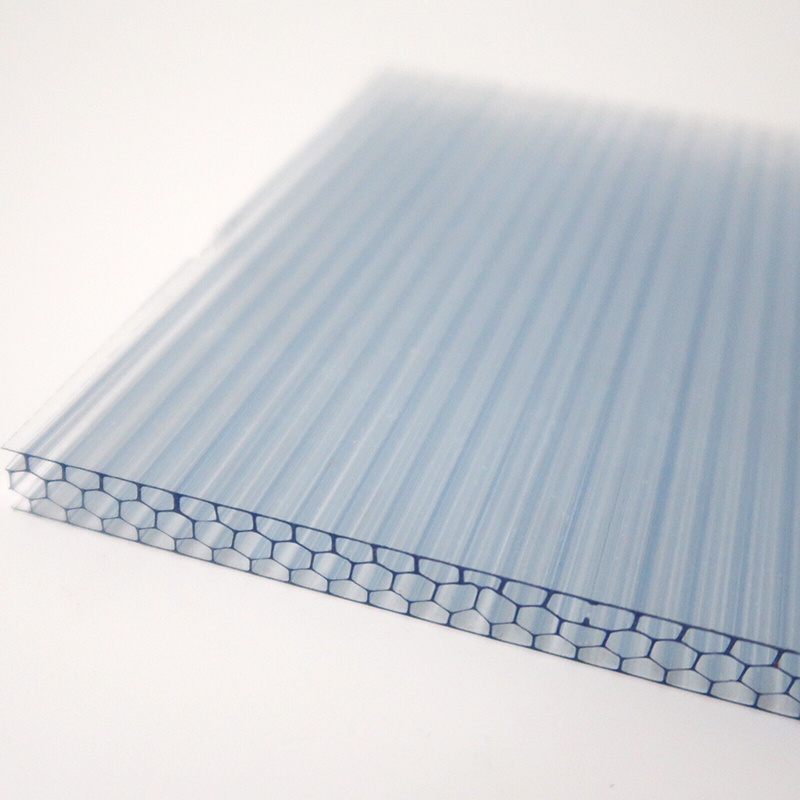 Polycarbonate Anti UV protected 6mm 8mm 10mm 12mm Sale Sunshine boards Waterproof Cheap Honeycomb Hollow Sheets