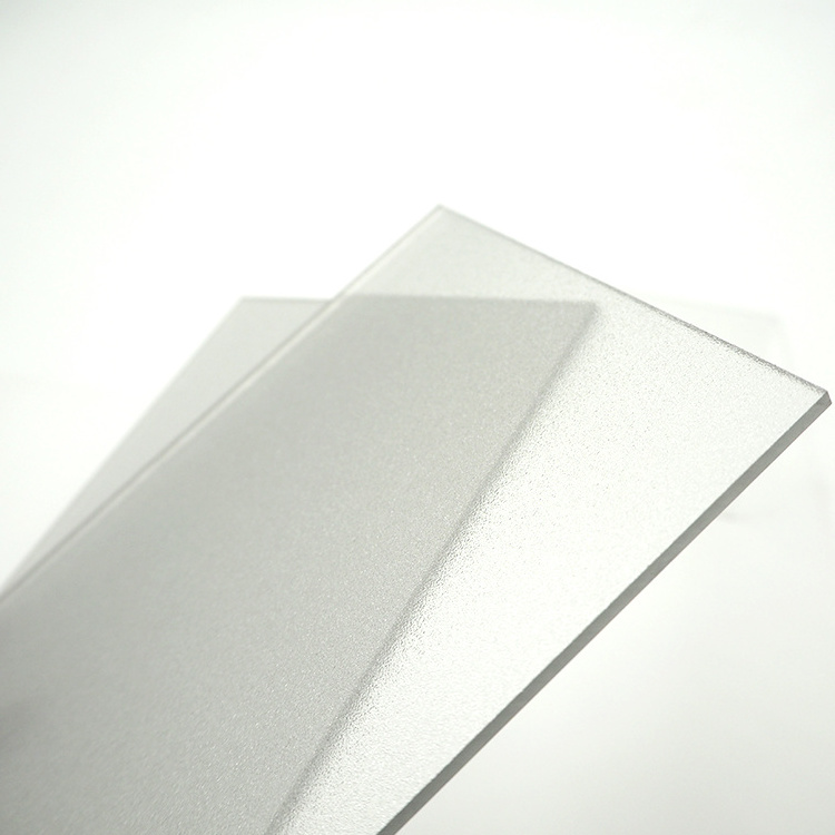 Opal PC Sheet For LED Lighting Frosted Diffusion Panel Frosted Polycarbonate Sheet