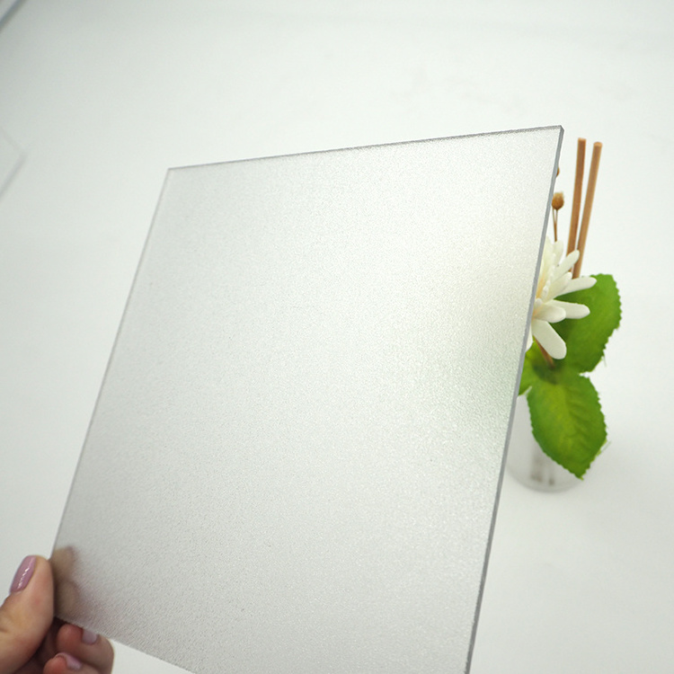 Opal PC Sheet For LED Lighting Frosted Diffusion Panel Frosted Polycarbonate Sheet