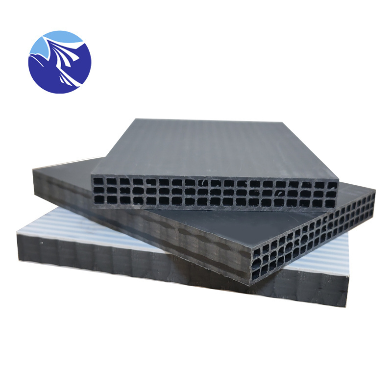 Plastic Concrete Wall Formwork Block Coffrage Templates /hollow Pp Plastic Formwork Board