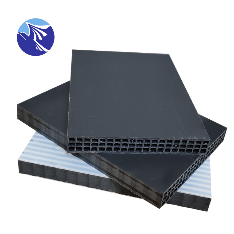 Plastic Concrete Wall Formwork Block Coffrage Templates /hollow Pp Plastic Formwork Board