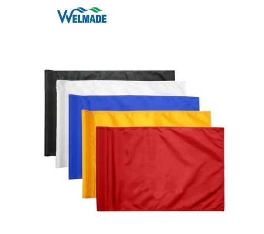 Wholesale Custom Blank Golf Pin Flag with plastic tube,  Nylon golf hole flags