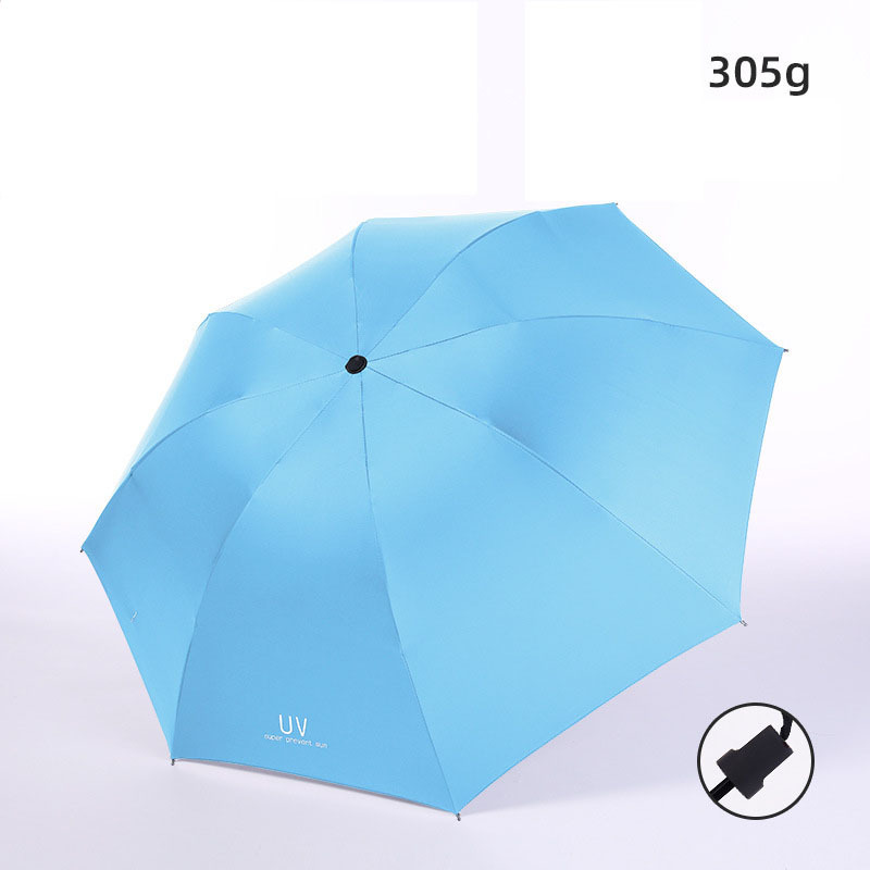 CHUVABAND Fashion UV Letter Umbrellas Rain3 Folding UV Umbrella For Children's Gift Women Windproof Manual Umbrellas YS210006