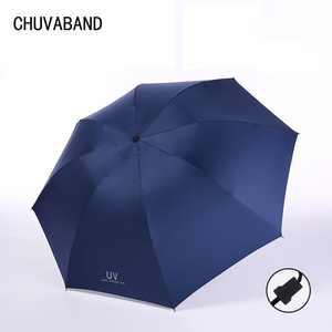 CHUVABAND Fashion UV Letter Umbrellas Rain3 Folding UV Umbrella For Children's Gift Women Windproof Manual Umbrellas YS210006