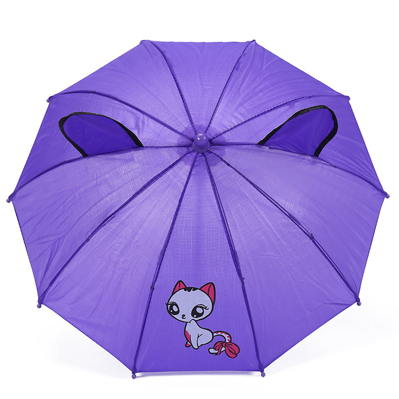 CHUVABAND 11 Inch 10K 30cm Multicolor Unisex Baby Cover Parasol For Sun Rain Protection UV Rays 3D Cartoon kid Umbrella