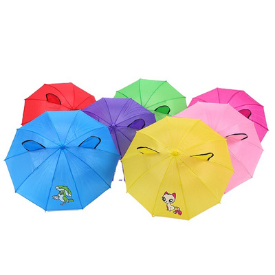 CHUVABAND 11 Inch 10K 30cm Multicolor Unisex Baby Cover Parasol For Sun Rain Protection UV Rays 3D Cartoon kid Umbrella