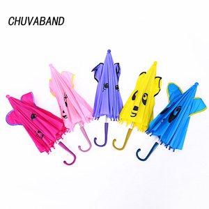 CHUVABAND 12Inch 10k  DIY Toys Doll Animal Pattern Umbrella Gift Toys Kids Lovely Children Design Panda Tiger Cartoon Umbrella