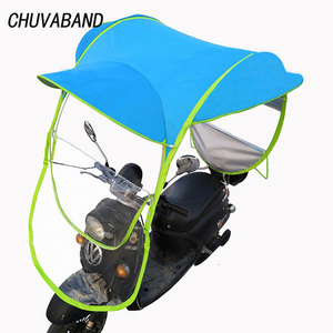 CHUVABAND Wholesale Fashion Style Rain Cover Mobility Scooter Umbrella Electric motorcycle Bicycle scooter Bike Umbrella