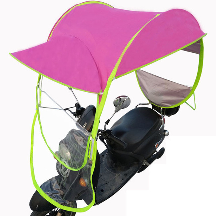 CHUVABAND Wholesale Fashion Style Rain Cover Mobility Scooter Umbrella Electric motorcycle Bicycle scooter Bike Umbrella