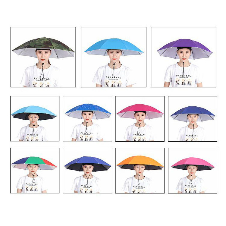 CHUVABAND 15 Inch 8 K Diameter 69 CM Cap Umbrella Promotional Paraguas Parapluie Wholesale Plain Child Hat Cap Umbrella For Kids