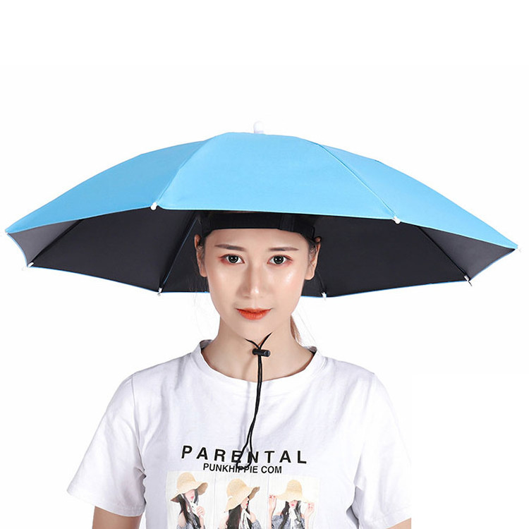 CHUVABAND 15 Inch 8 K Diameter 69 CM Cap Umbrella Promotional Paraguas Parapluie Wholesale Plain Child Hat Cap Umbrella For Kids